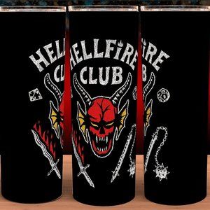 Stranger Things Hellfire Tumbler 20oz